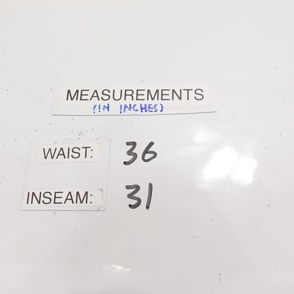 Roundtree & Yorke Pants Mens 36x32 Gray Vintage Chino Cotton Flat Front - Picture 7 of 7